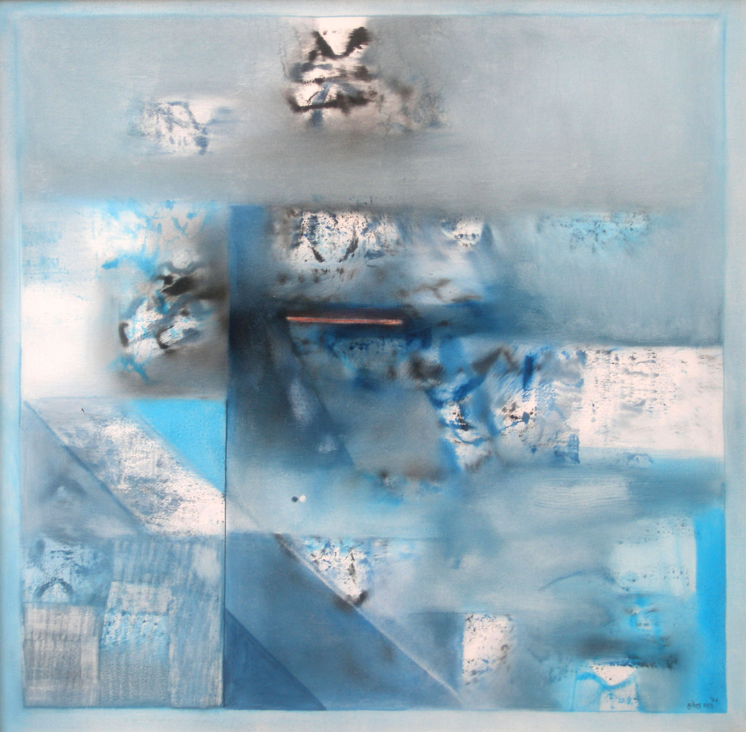 Blue Abstract – I