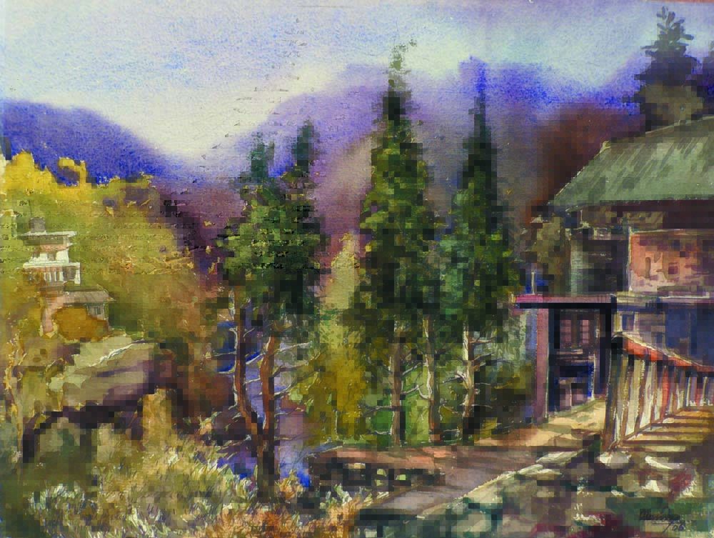 Landscape (Power Siyari) Sikkim