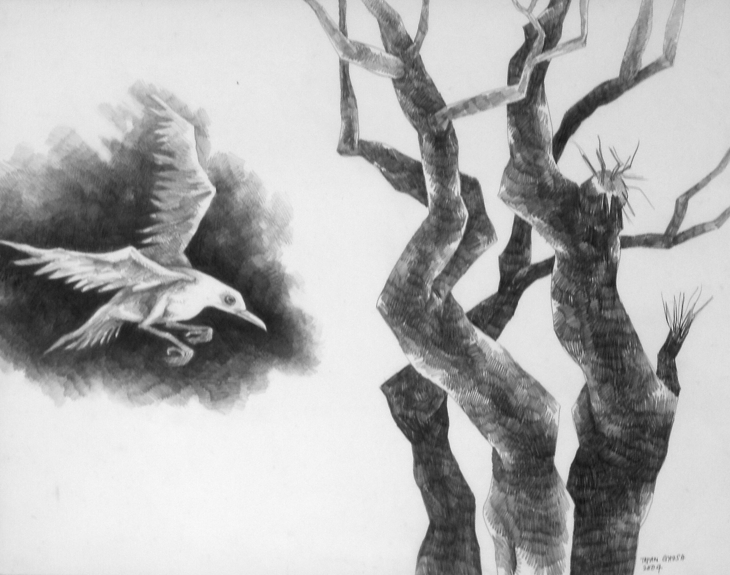 Bird with Tree