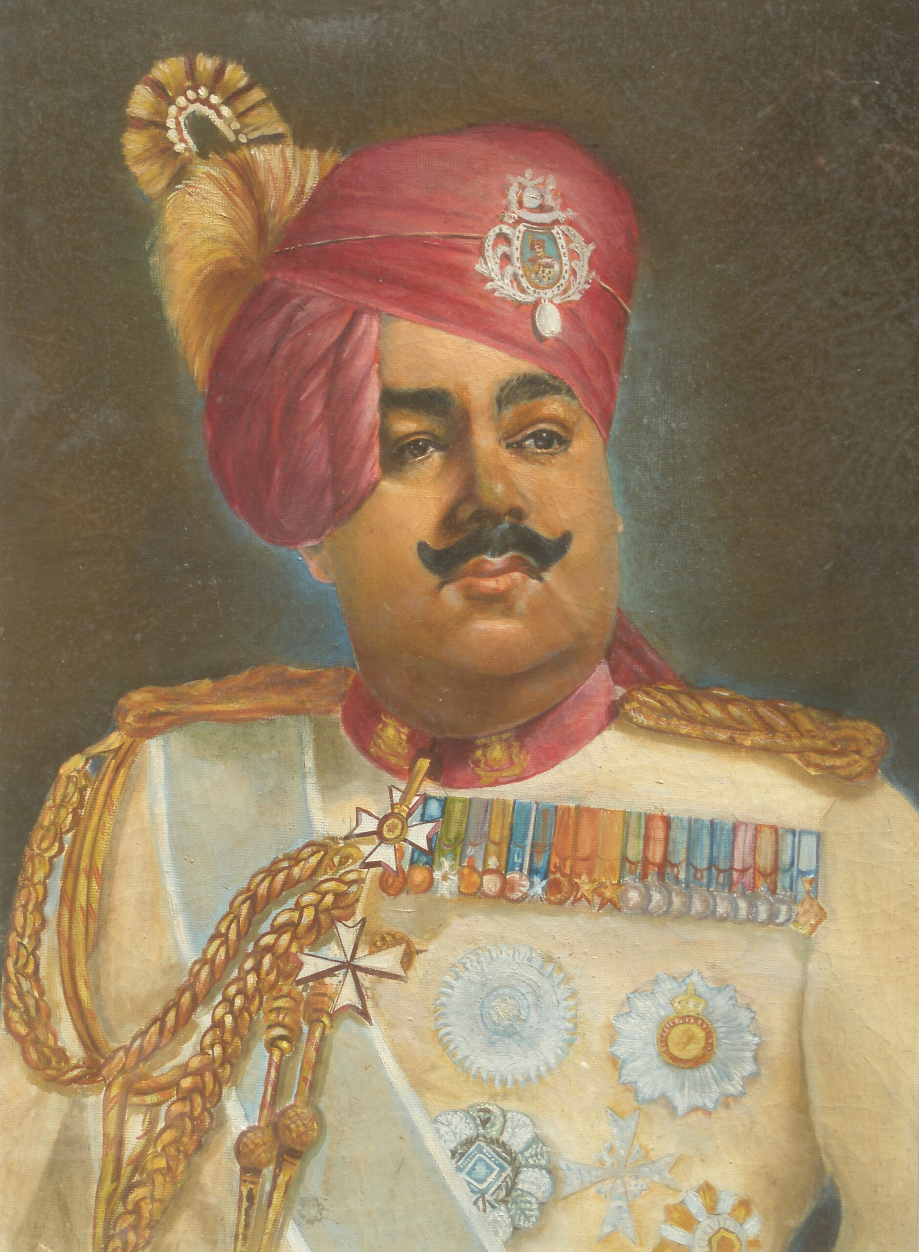 Portait of Maharaja of Bharatpur